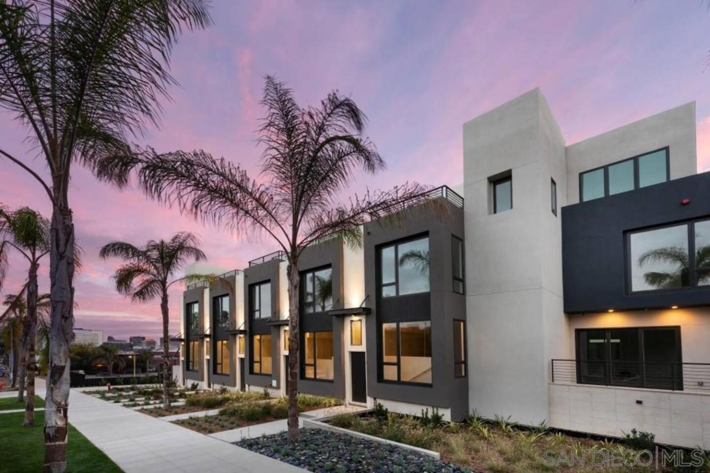 Вилла Upscale Modern Townhouse At Balboa Park Сан-Диего Экстерьер фото